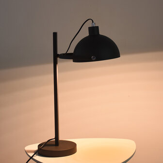 Arras Industriele Tafellamp Zwart Goud - Lamp #1