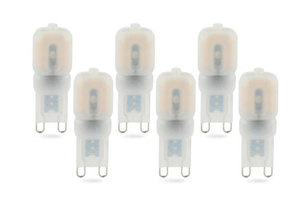 G9 LED Lampjes 6 Stuks