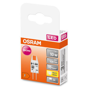 Osram 6 G4 Lampjes Warm Wit