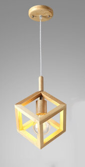 Houten Hanglamp