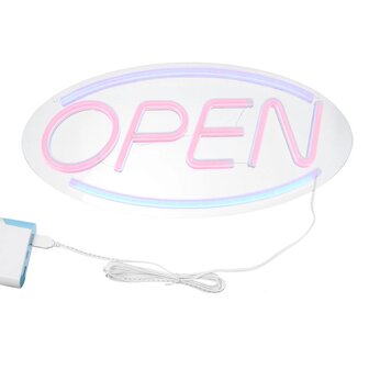 LED neon open