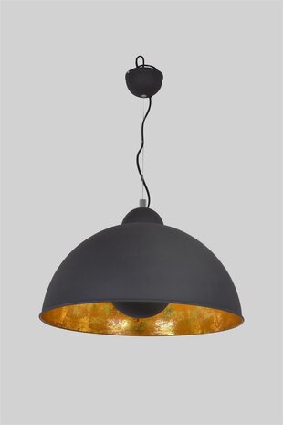 Schatting Onschuldig 鍔 Nice Hanglamp Industrieel Zwart Goud Ø50cm - Lamp #1