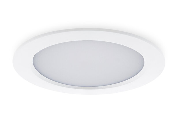 Groenovatie LED Paneel Plafondlamp 12W, Rond ⌀14cm, Warm Inbouw - #1