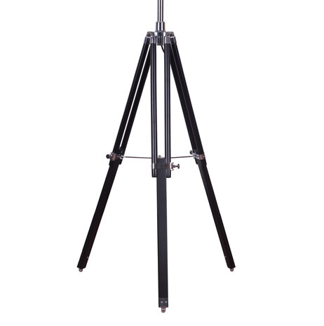 Chroom tripod Vloerlamp