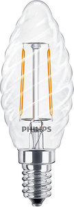 Philips CLA E14 LED Kaarslamp 2-25W 827 Extra Warm Wit