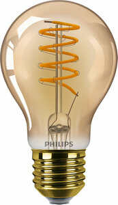 Philips MASTER E27 LED Lamp 4-25W A60 Amber Extra Warm Wit Dimbaar