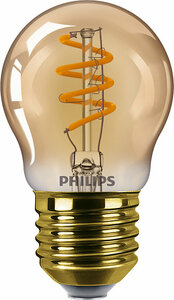 Philips MasterValue E27 LED Kogellamp 2.6-15W Goud Extra Warm Wit