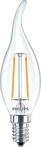 Philips CorePro E14 LED Lamp 2-25W Warm Wit