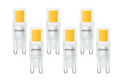 Philips CorePro G9 LED Lamp 2-25W Warm Wit 6-Pack