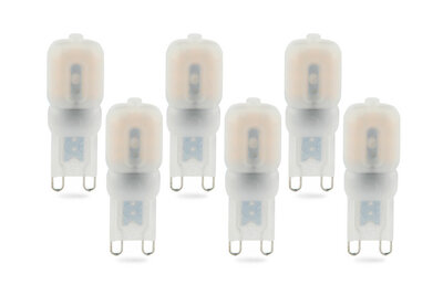 G9 LED Lamp 2W Warm Wit 6-Pack