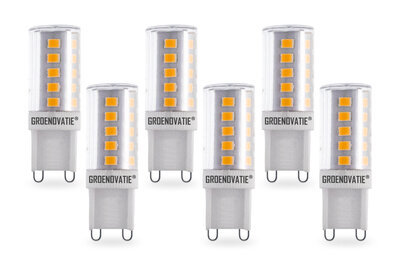 G9 LED Lamp 3.5W SMD Warm Wit 6-Pack