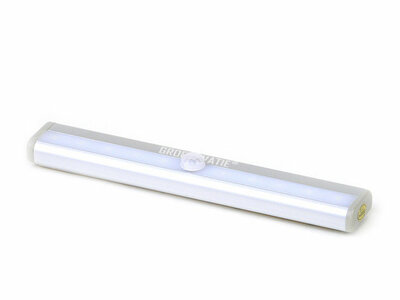 L0406 3W LED Human Motion Sensor Licht Lamp, Wit Licht, Voor Kasten, 10 LEDs, Vierkant Stijl, Magneet, Sensor Afstand: 3-5m