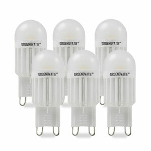 G9 LED 3W Warm Wit Dimbaar 6-Pack