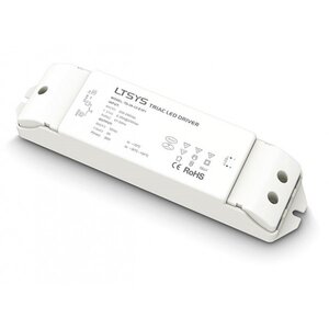 LTECH LED Transformator 12V, TRIAC Dimbaar, Max. 36 Watt, IP44